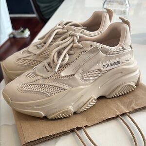 Steve Madden Women's Beige Sneakers